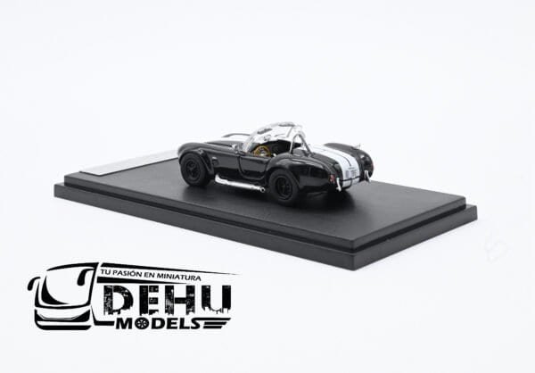 Auto a Escala 1/64 Shelby Cobra 427S/C Negro-Blanco, SHECONEGBLAFW Fine Works 64 - Imagen 8