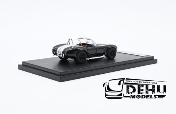 Auto a Escala 1/64 Shelby Cobra 427S/C Negro-Blanco, SHECONEGBLAFW Fine Works 64 - Imagen 5