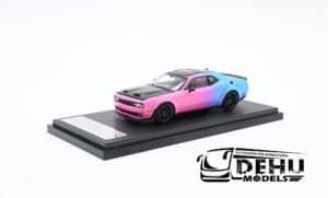 Auto a Escala 1/64 Dodge Challenger SRT Hellcat Rosa - Morado - Azul - Negro, STHDCRMAN Stance Hunters