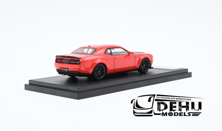 STHDCRN Dodge Challenger SRT Hellcat, Rojo - Negro (7)