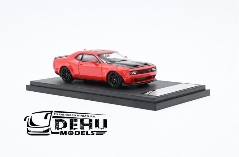 STHDCRN Dodge Challenger SRT Hellcat, Rojo - Negro (9)