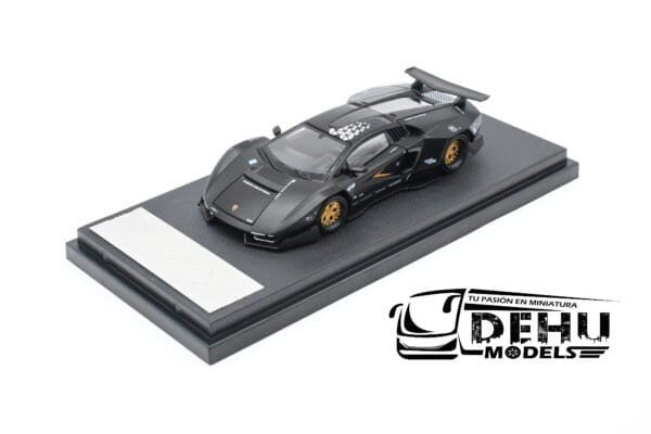 Auto a Escala 1/64 Lamborghini Countach LPI 800-4 V PSC DESIGN Negro, TM647701 TimeMicro - Imagen 9