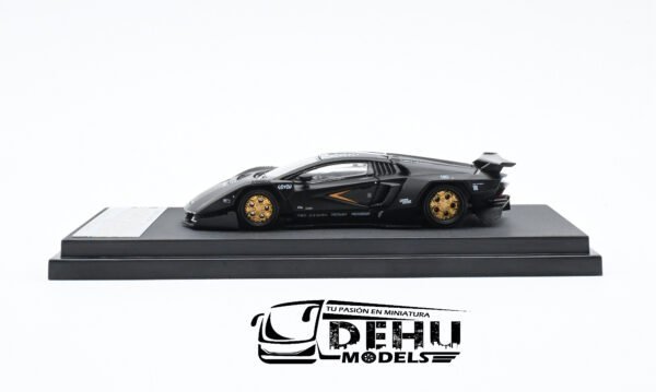 Auto a Escala 1/64 Lamborghini Countach LPI 800-4 V PSC DESIGN Negro, TM647701 TimeMicro - Imagen 7