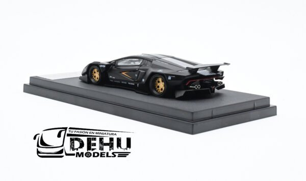 Auto a Escala 1/64 Lamborghini Countach LPI 800-4 V PSC DESIGN Negro, TM647701 TimeMicro - Imagen 6