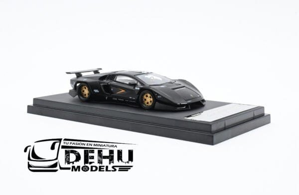 Auto a Escala 1/64 Lamborghini Countach LPI 800-4 V PSC DESIGN Negro, TM647701 TimeMicro - Imagen 3
