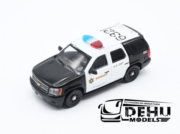 Camioneta a Escala 1/64 Chevrolet Tahoe Los Angeles County Sheriff´s Department CBP-069 596 Model - Imagen 9