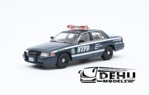 Auto a Escala 1/64 Ford Crown Victoria New York City, Auxiliary Police CBP-075 596 Model