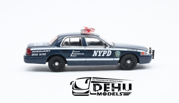 Auto a Escala 1/64 Ford Crown Victoria New York City, Auxiliary Police CBP-075 596 Model - Imagen 4