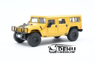 Auto a Escala 1/64 Hummer H1 Amarillo CBP-079 596 Model