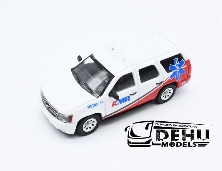 CBP-082 Chevrolet Tahoe American Medical Response, Blanco - Rojo (3)