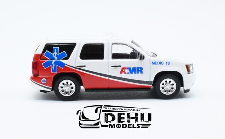 CBP-082 Chevrolet Tahoe American Medical Response, Blanco - Rojo (7)