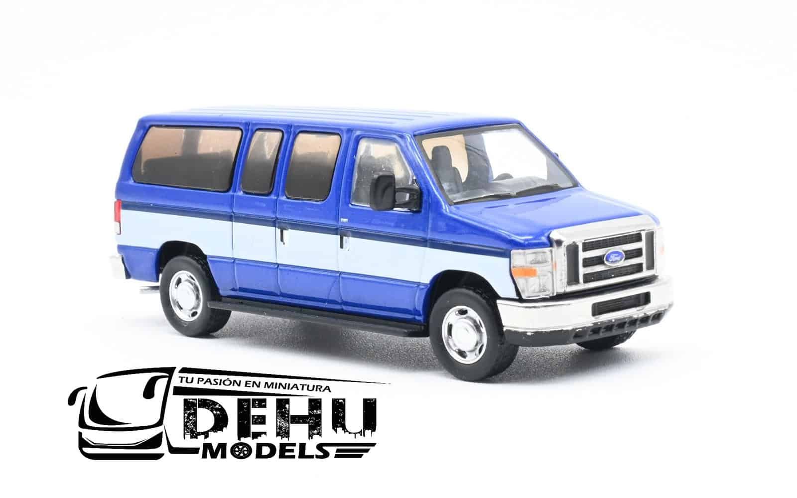 Camioneta a Escala 1/64 Ford E-350 Super Duty Van Econoline CBP-A-001 596 Model - Imagen 3