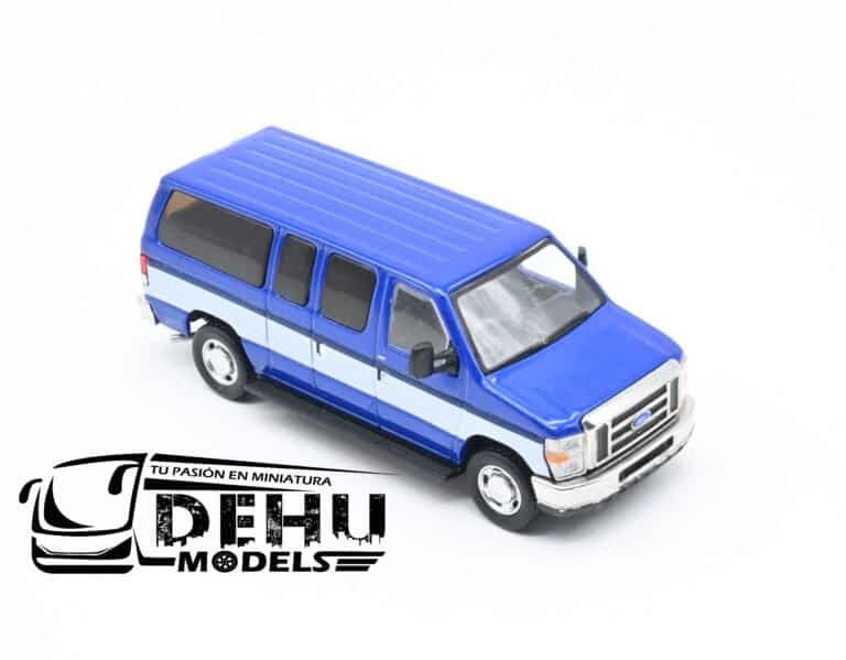 CBP-A-001 Ford E-350 Super Duty Van Econoline, Azul - Blanco (11)