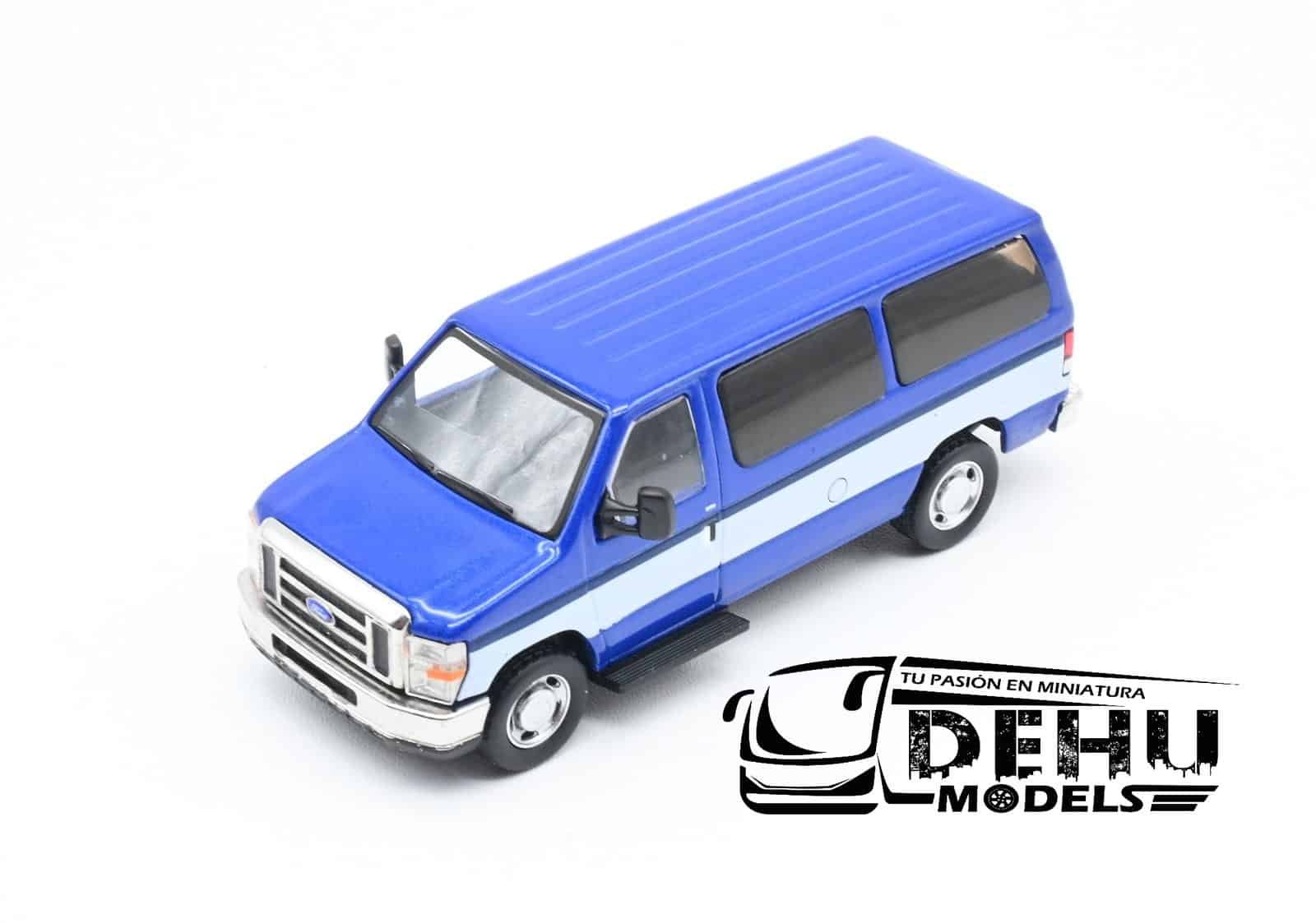 Camioneta a Escala 1/64 Ford E-350 Super Duty Van Econoline CBP-A-001 596 Model - Imagen 11