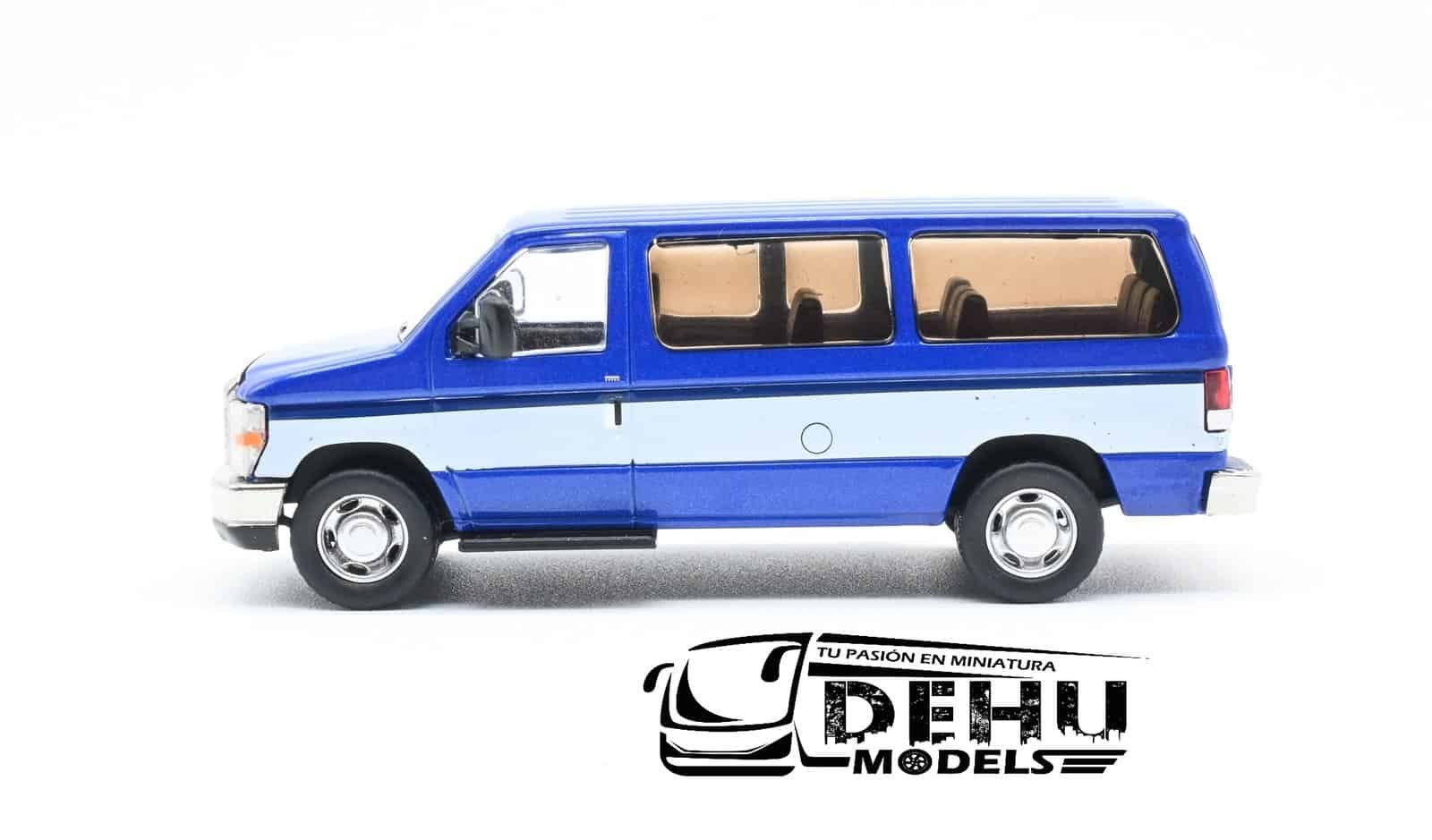 Camioneta a Escala 1/64 Ford E-350 Super Duty Van Econoline CBP-A-001 596 Model - Imagen 9