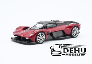 Auto a Escala 1/64 Aston Martin Valkyrie Rojo, PR64-0152 Pop Race