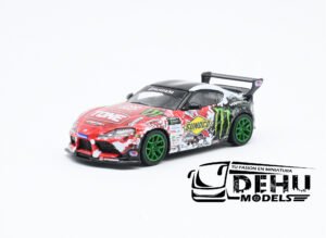 Auto a Escala 1/64 Pandem GR Supra D1GP 2024 Daigo Saito PR64-0180 Pop Race