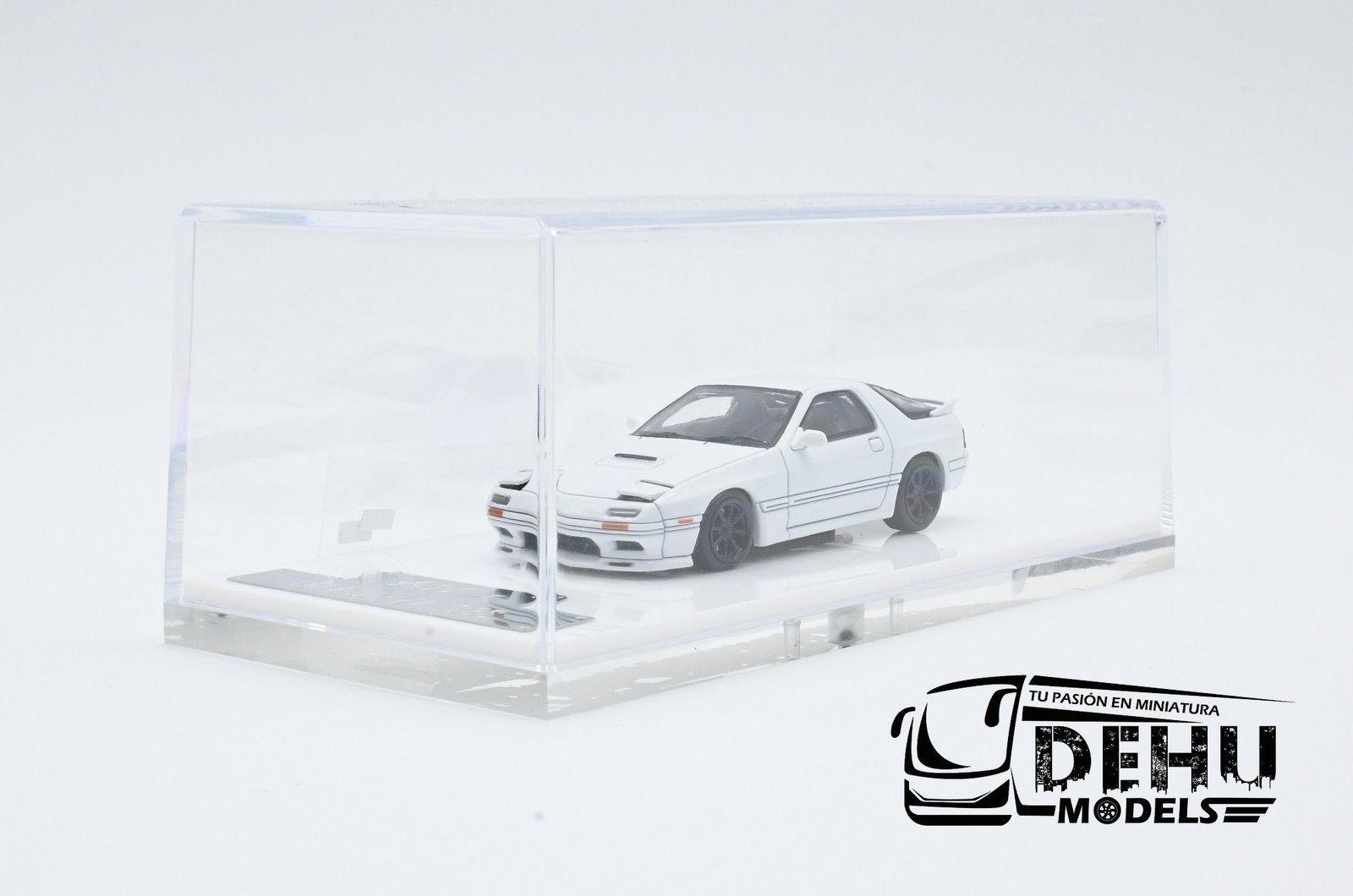Auto a Escala 1/64 Mazda RX-7 FC3S Blanco, ATS880201 ATS Model - Imagen 11