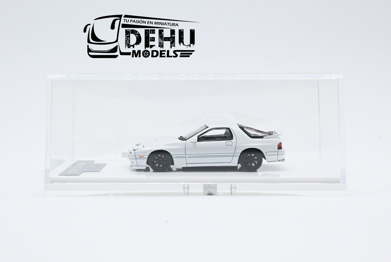 Auto a Escala 1/64 Mazda RX-7 FC3S Blanco, ATS880201 ATS Model - Imagen 12