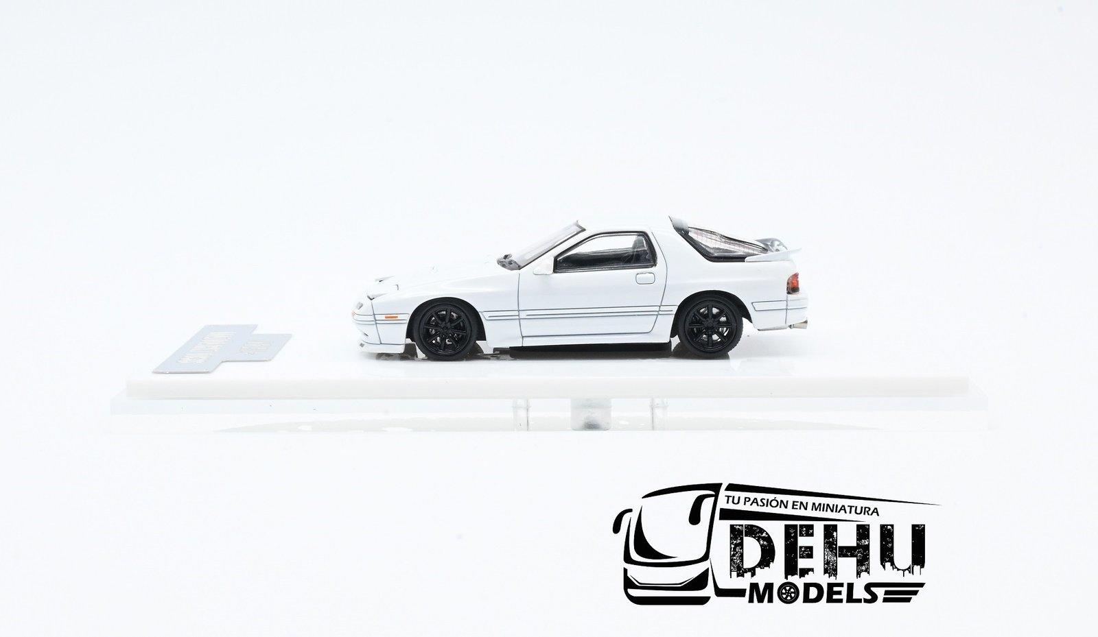 Auto a Escala 1/64 Mazda RX-7 FC3S Blanco, ATS880201 ATS Model - Imagen 8