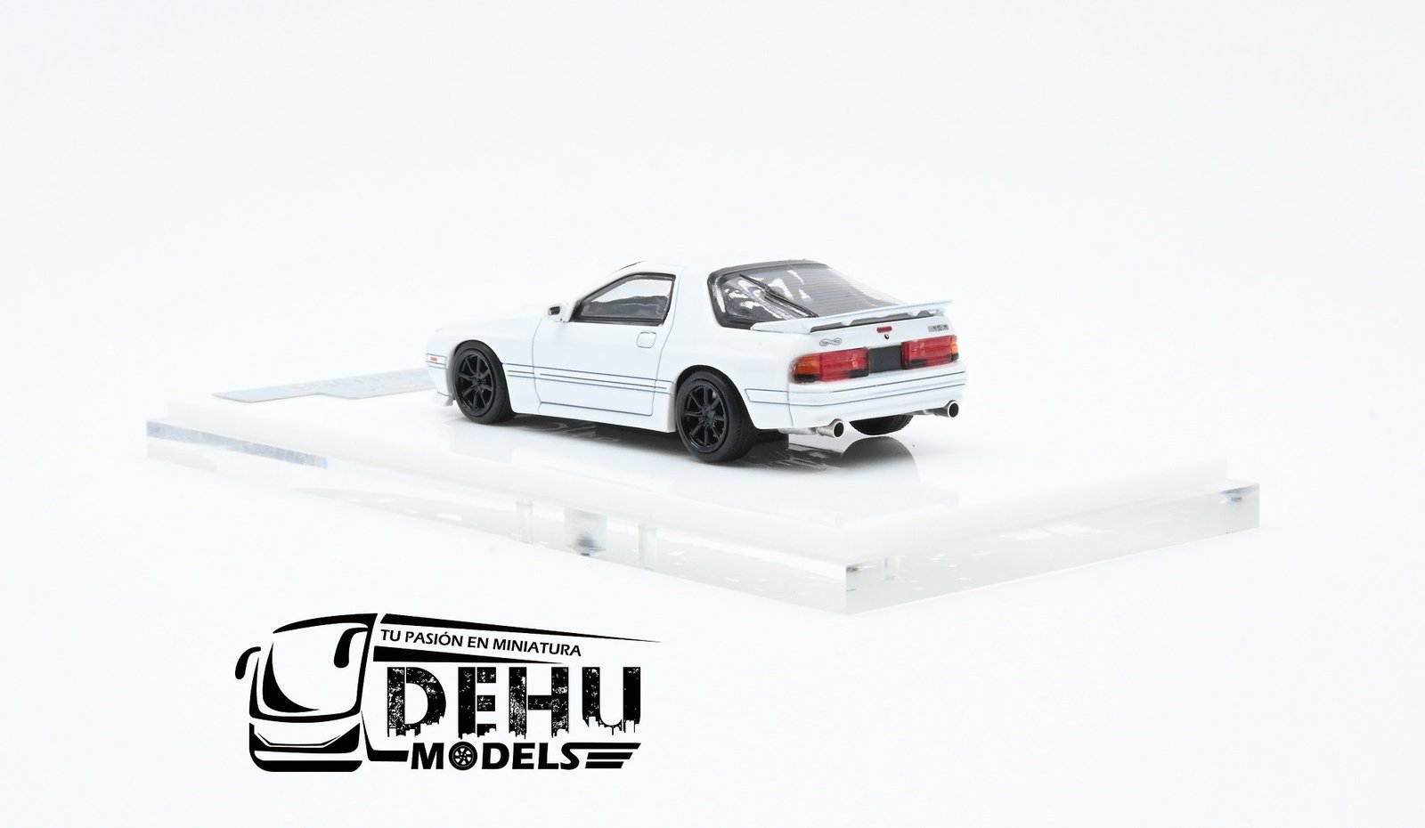 Auto a Escala 1/64 Mazda RX-7 FC3S Blanco, ATS880201 ATS Model - Imagen 7