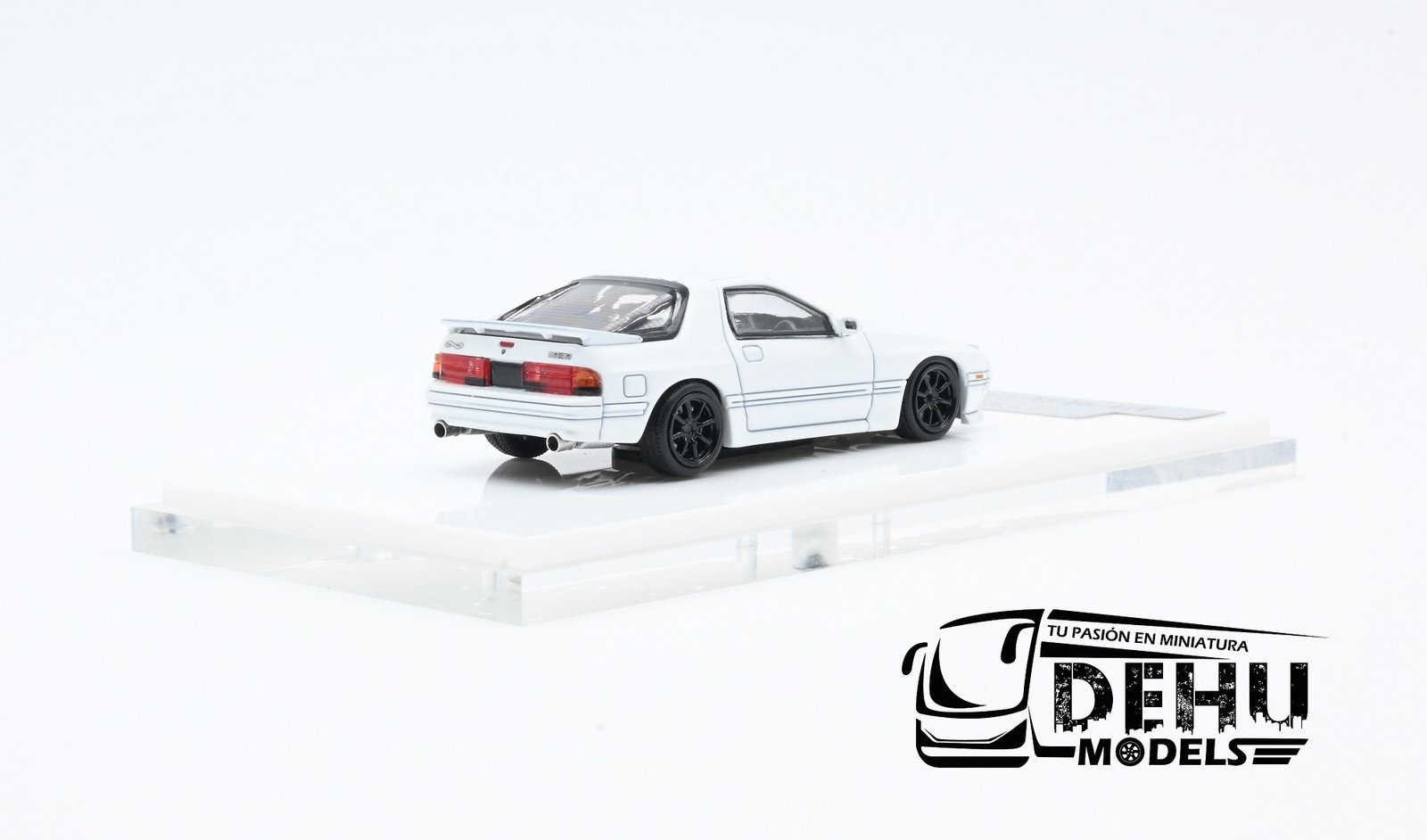 Auto a Escala 1/64 Mazda RX-7 FC3S Blanco, ATS880201 ATS Model - Imagen 5