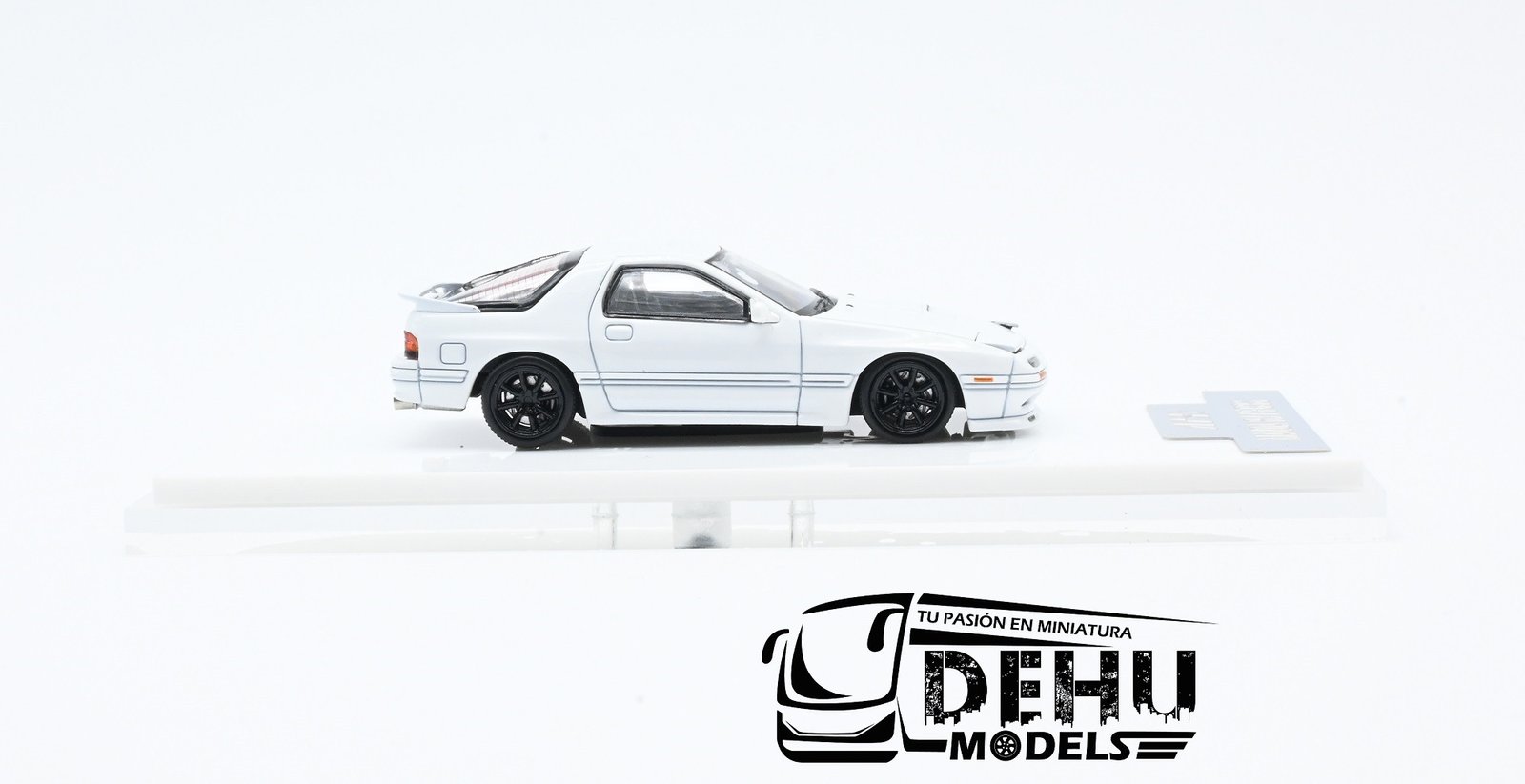 Auto a Escala 1/64 Mazda RX-7 FC3S Blanco, ATS880201 ATS Model - Imagen 4