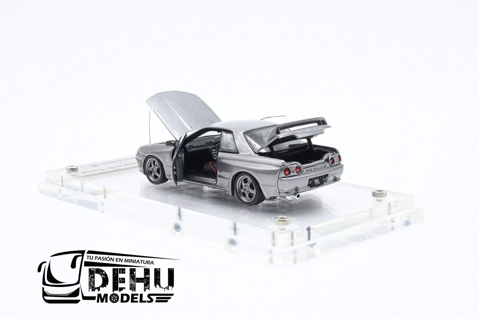 Auto a Escala 1/64 Nissan Skyline GTR R32 Nismo S-tune Gris, FOHOR32NGR Focal Horizon - Imagen 9