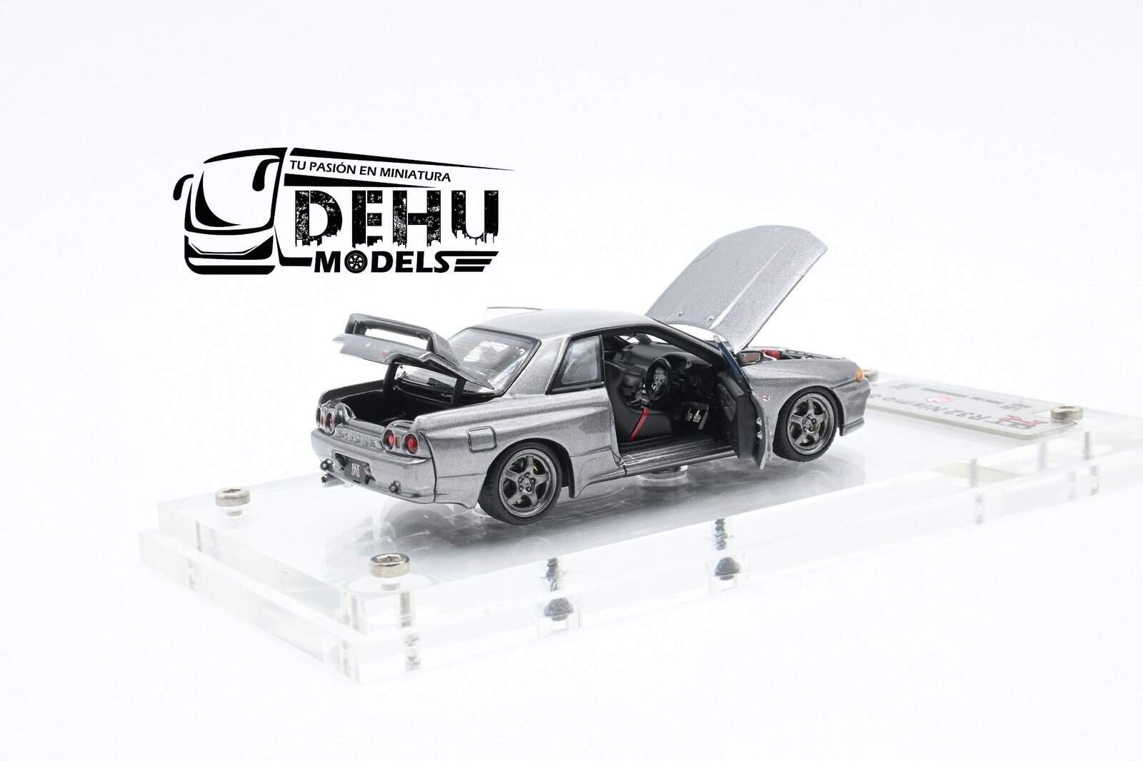 Auto a Escala 1/64 Nissan Skyline GTR R32 Nismo S-tune Gris, FOHOR32NGR Focal Horizon - Imagen 6