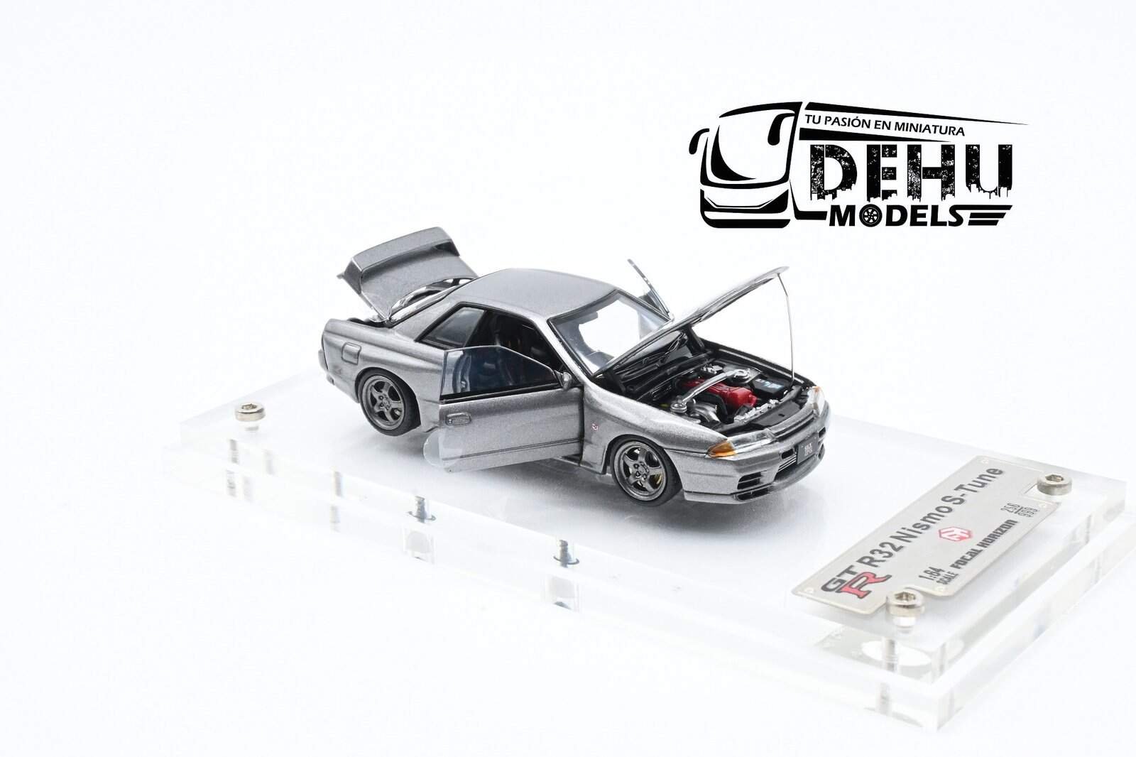 Auto a Escala 1/64 Nissan Skyline GTR R32 Nismo S-tune Gris, FOHOR32NGR Focal Horizon - Imagen 7