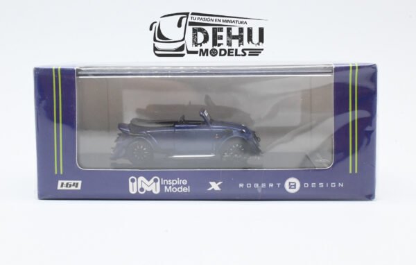 Auto a Escala 1/64 Volkswagen Beetle (vocho) Rauh Welt Begriff Brazilian Design Morado, IB_640008E Inspire Model - Imagen 12