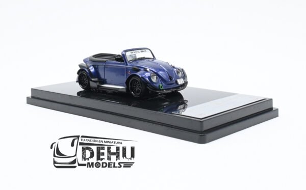 Auto a Escala 1/64 Volkswagen Beetle (vocho) Rauh Welt Begriff Brazilian Design Morado, IB_640008E Inspire Model - Imagen 3