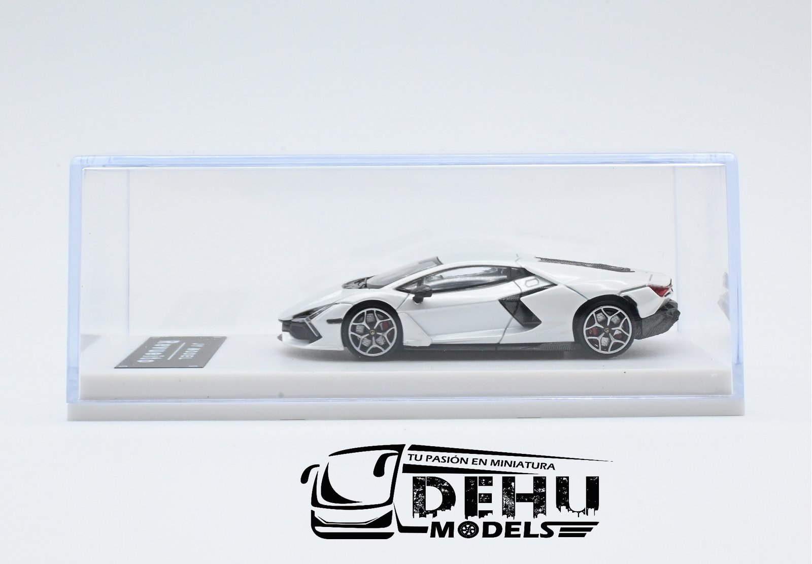 Auto a Escala 1/64 Lamborghini Revueito Blanco, JYMOLAMREVBLA JY Model - Imagen 11
