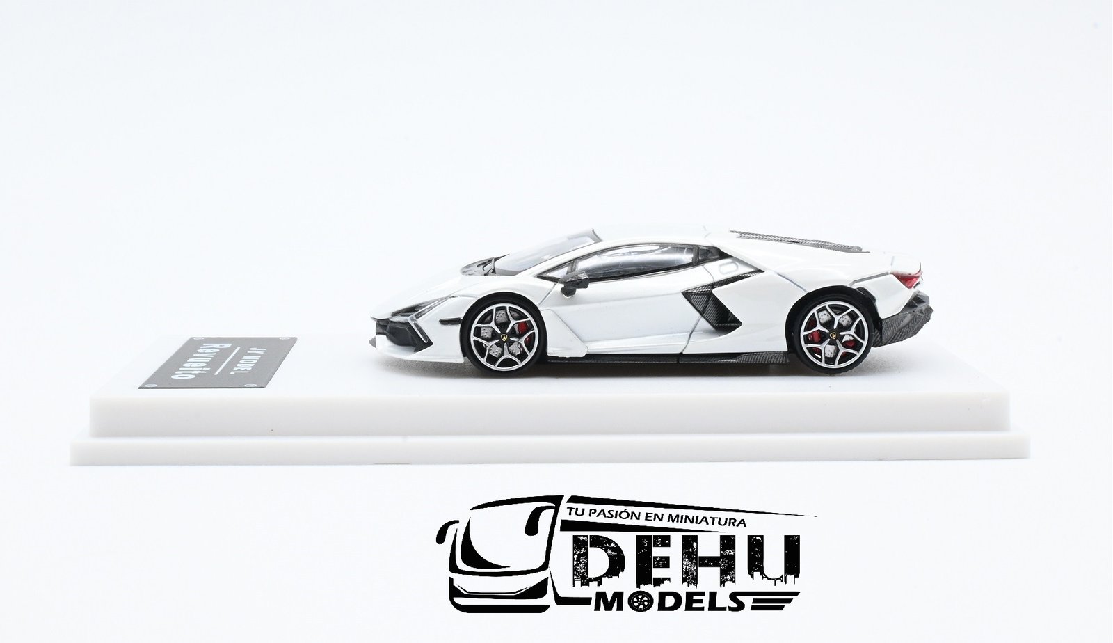Auto a Escala 1/64 Lamborghini Revueito Blanco, JYMOLAMREVBLA JY Model - Imagen 7