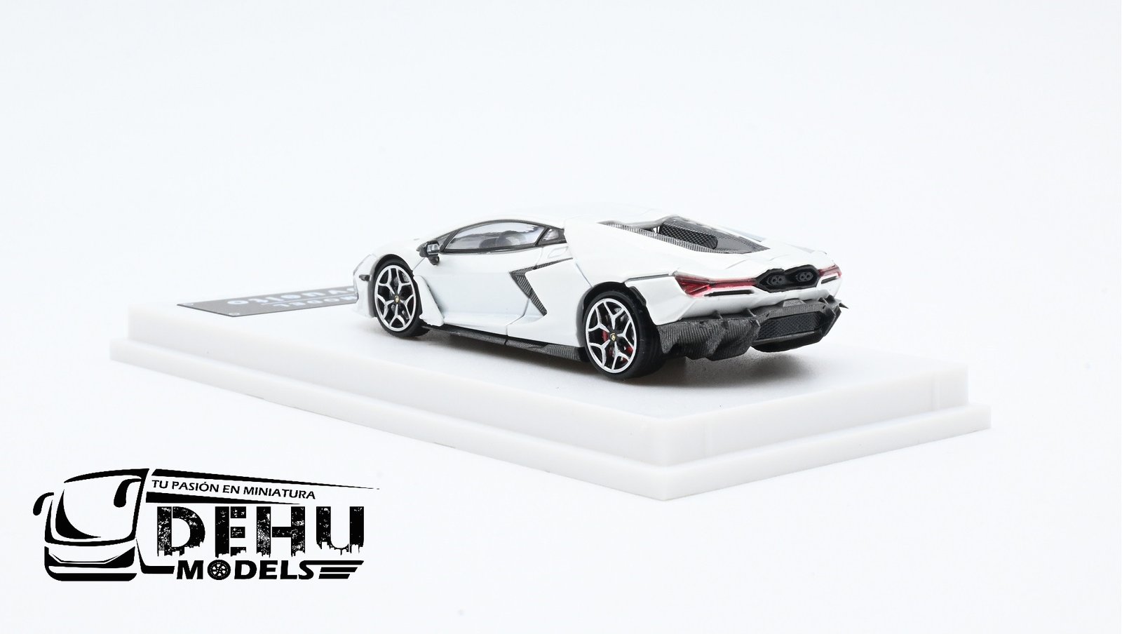 Auto a Escala 1/64 Lamborghini Revueito Blanco, JYMOLAMREVBLA JY Model - Imagen 6