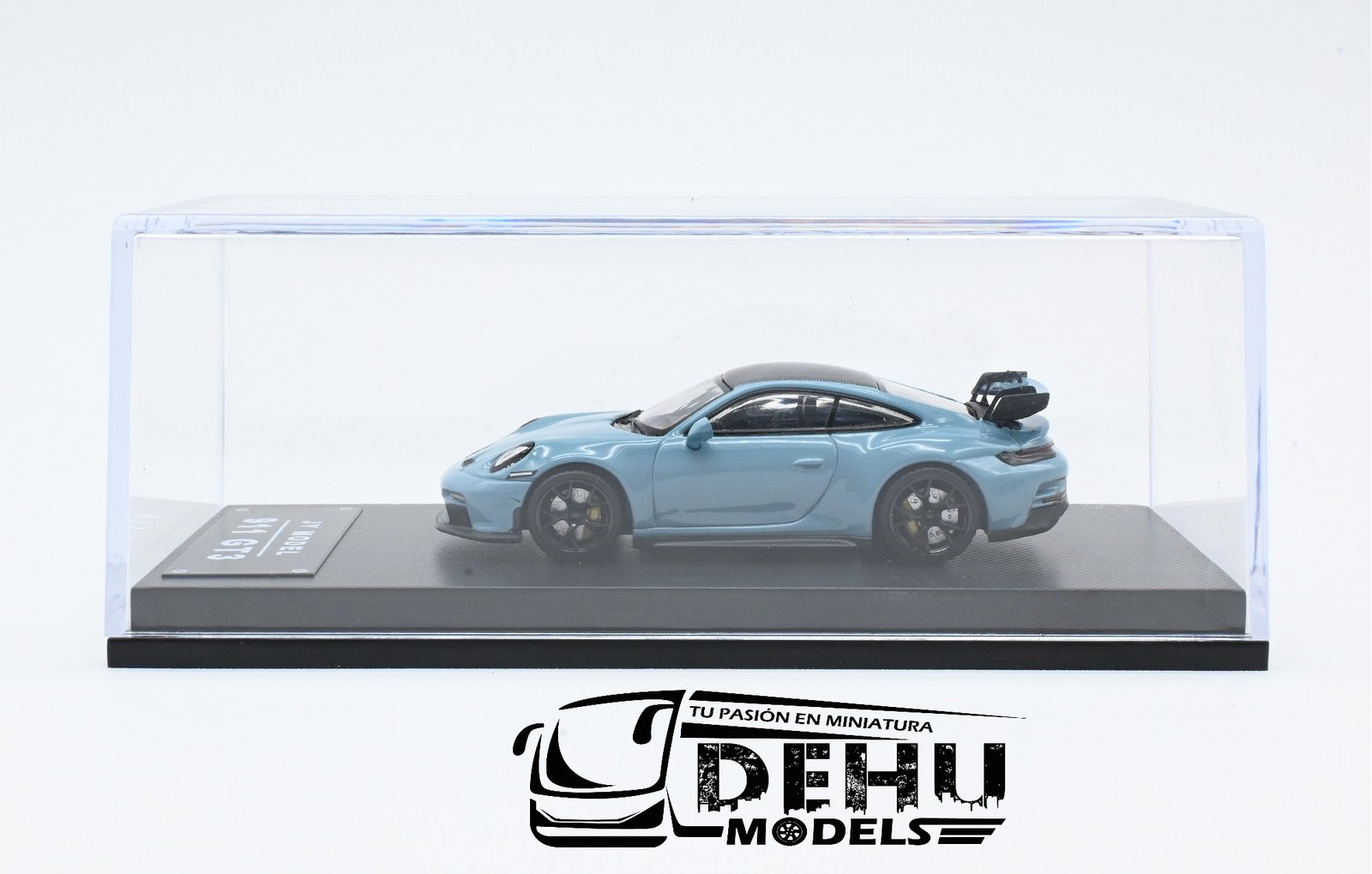 Auto a Escala 1/64 Porsche 911 GT3 Azul Celeste, JYMOPOR911AZC JY Model - Imagen 11