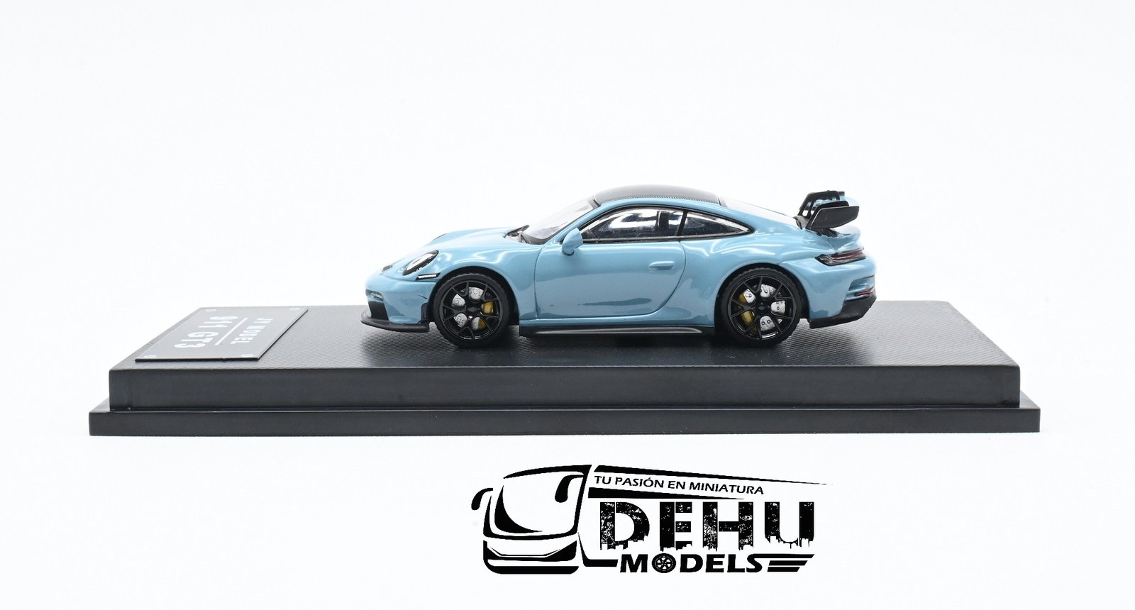 Auto a Escala 1/64 Porsche 911 GT3 Azul Celeste, JYMOPOR911AZC JY Model - Imagen 7