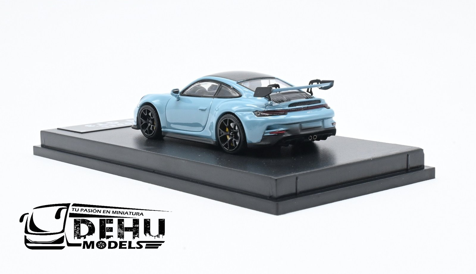 Auto a Escala 1/64 Porsche 911 GT3 Azul Celeste, JYMOPOR911AZC JY Model - Imagen 6