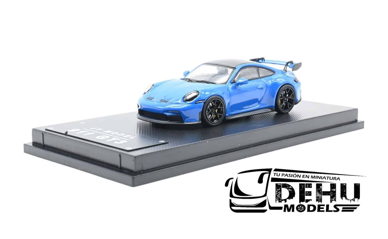 Auto a Escala 1/64 Porsche 911 GT3 Azul, JYMOPOR911AZU JY Model