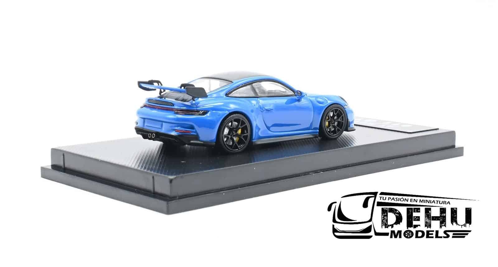 Auto a Escala 1/64 Porsche 911 GT3 Azul, JYMOPOR911AZU JY Model - Imagen 5