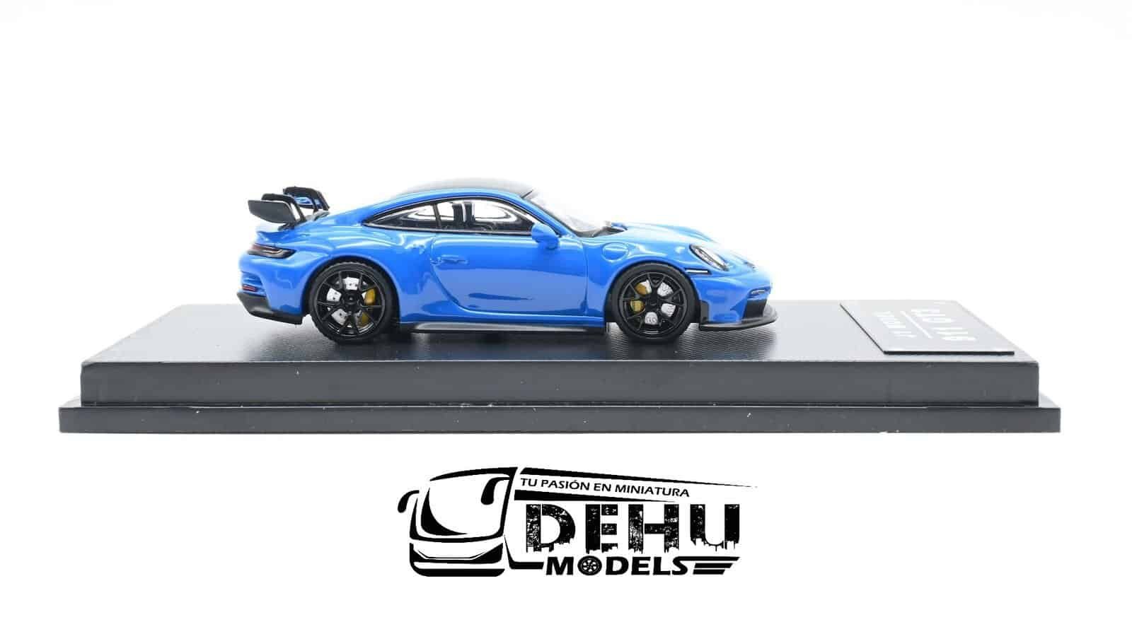 Auto a Escala 1/64 Porsche 911 GT3 Azul, JYMOPOR911AZU JY Model - Imagen 4