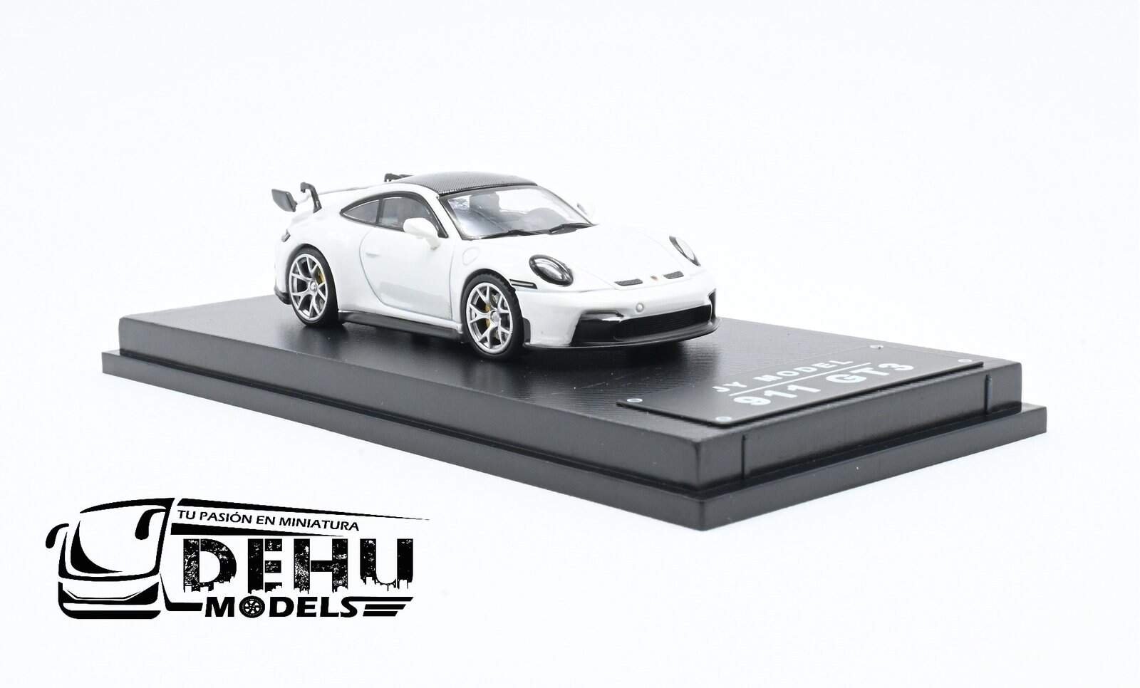 Auto a Escala 1/64 Porsche 911 GT3 Blanco, JYMOPOR911BLA JY Model - Imagen 3