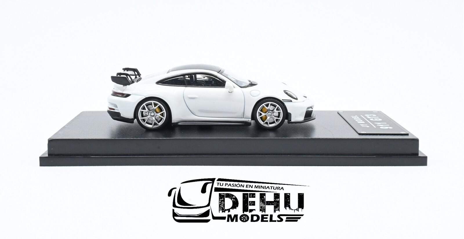 Auto a Escala 1/64 Porsche 911 GT3 Blanco, JYMOPOR911BLA JY Model - Imagen 4