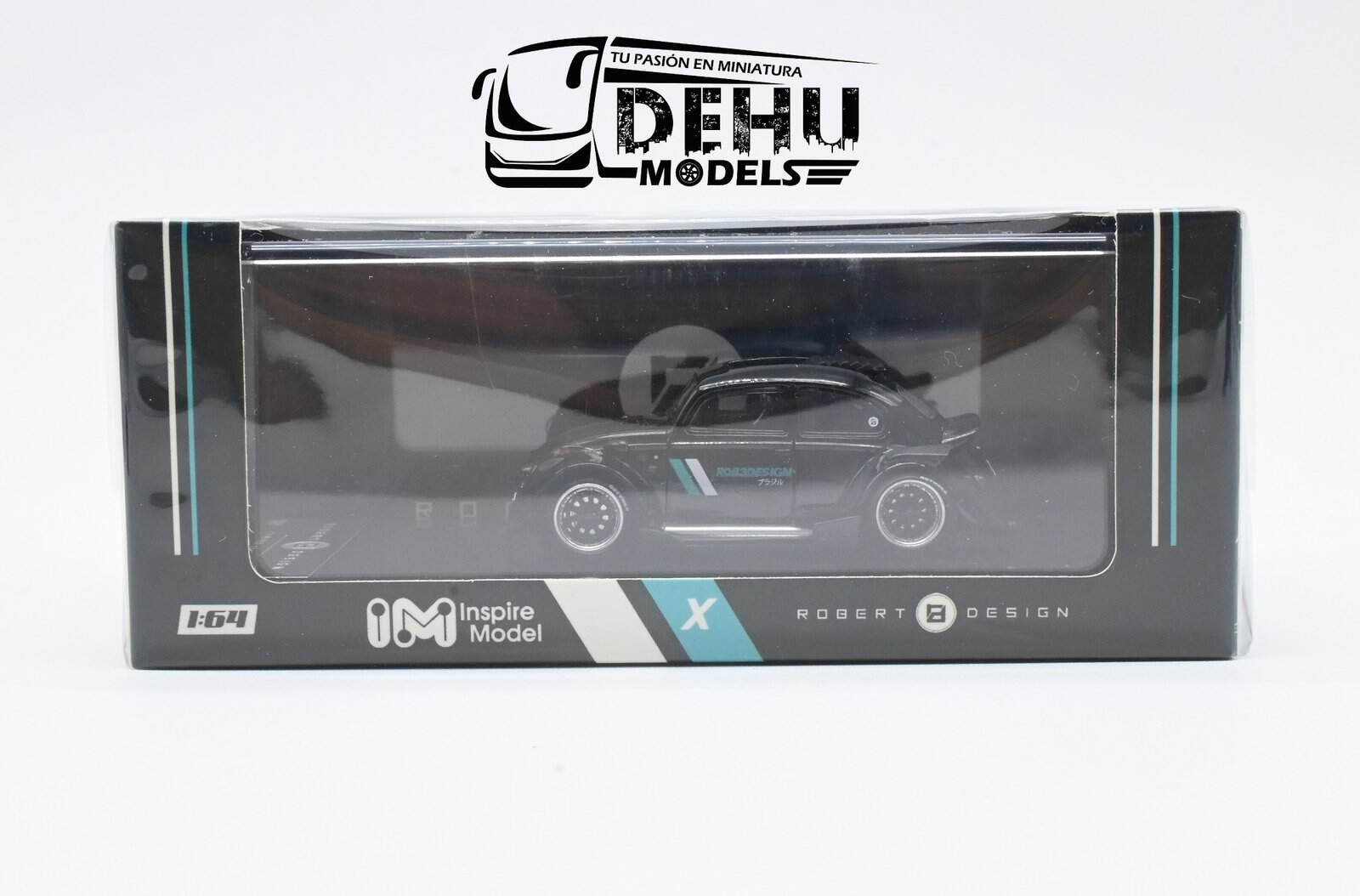 Auto a Escala 1/64 Volkswagen Beetle (vocho) Rauh Welt Begriff Brazilian Design , LB_640008D Inspire Model - Imagen 12