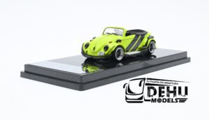 Auto a Escala 1/64 Volkswagen Beetle (vocho) Rauh Welt Begriff Brazilian Design Verde-Negro, LB_640008F Inspire Model
