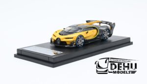 Auto a Escala 1/64 Bugatti Vision GT Amarillo Carbón, MJMBUVGTAMCA MJ Model