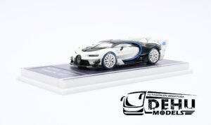 Auto a Escala 1/64 Bugatti Vision GT Blanco - Negro, MJMBUVGTBLNE MJ Model