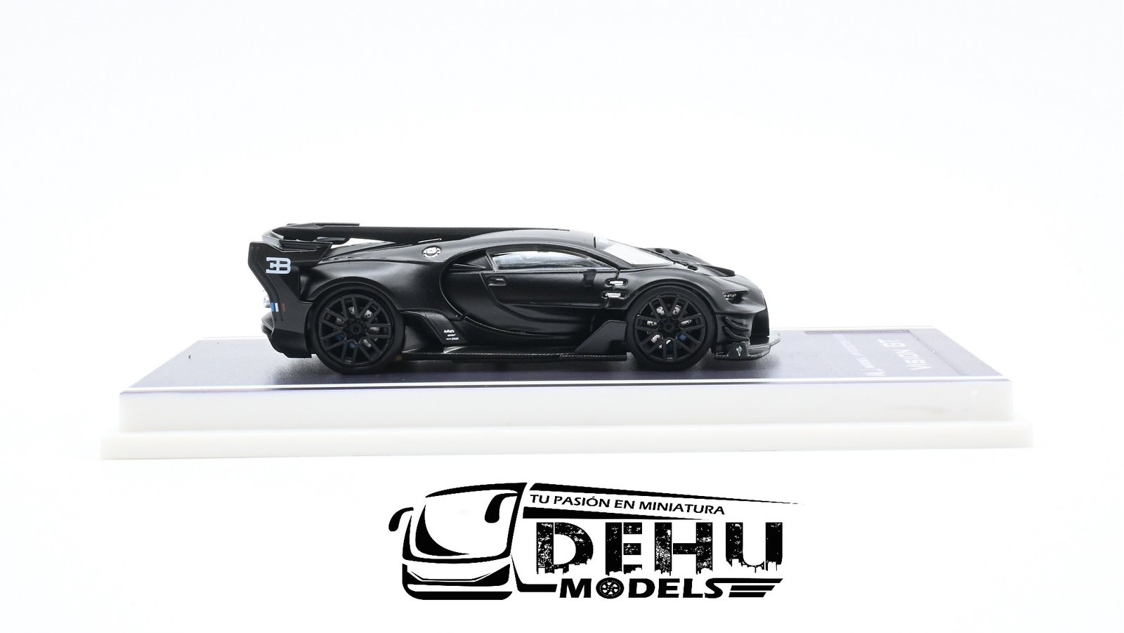 Auto a Escala 1/64 Bugatti Vision GT Negro, MJMBUVGTNEGR MJ Model - Imagen 4