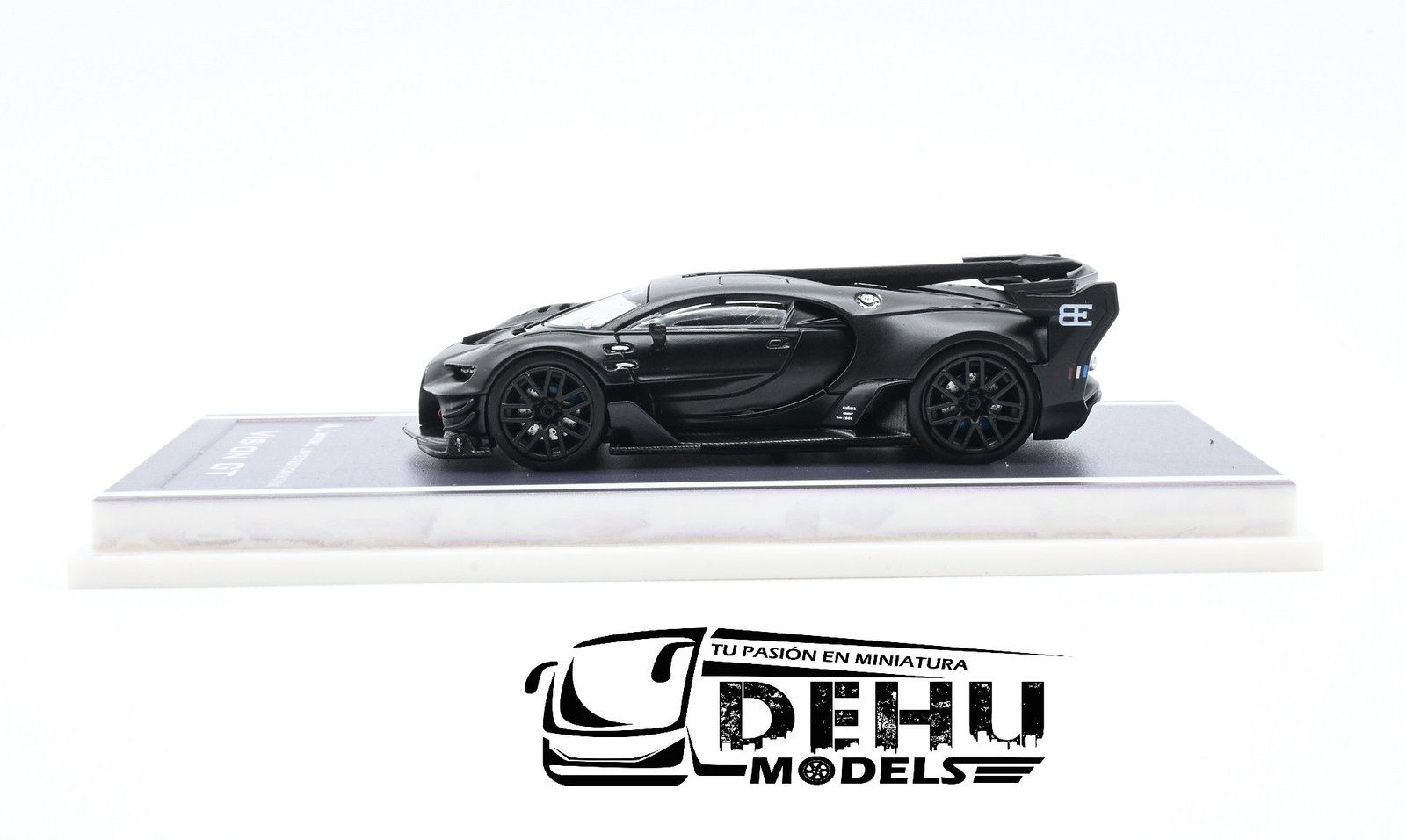 Auto a Escala 1/64 Bugatti Vision GT Negro, MJMBUVGTNEGR MJ Model - Imagen 7