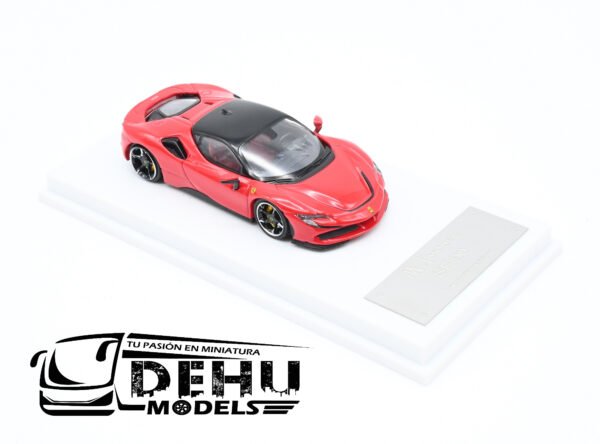 Auto a Escala 1/64 Ferrari SF 90 Rojo, MJMFESF90RO MJ Model - Imagen 11